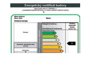 Energetický certifikát rodinného domu