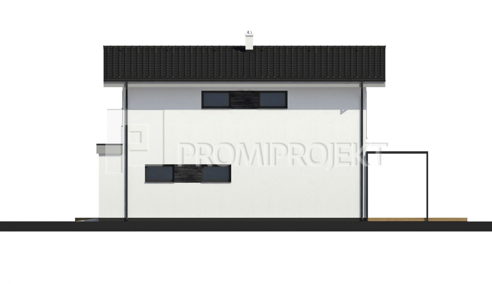 rodinný dom Štandard 108N | PROmiprojekt